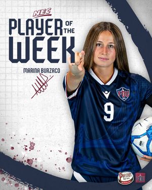 Image post by @FDUKnightsWSOC on Twitter