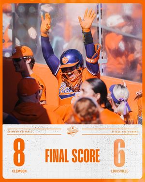 Image post by @clemsonsoftball on Instagram