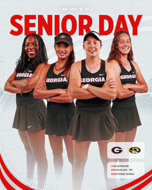 Image post by @ugawomenstennis on Instagram