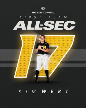 Image post by @MizzouSoftball on Twitter