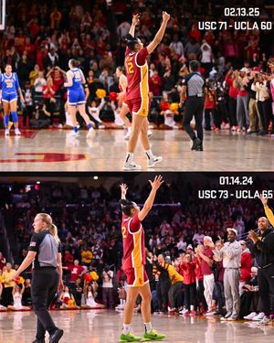 Image post by @USCWBB on Twitter