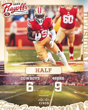 Image post by @49ers on Twitter