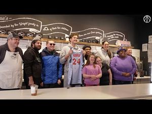 Video post by @Washington Wizards on YouTube