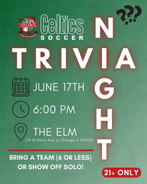 Image post by @TheCelticsSoccerClub on Facebook