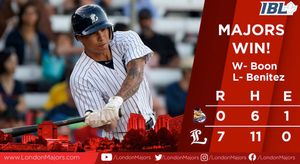 Image post by @londonmajors on Twitter