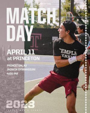 Image post by @templemtennis on Instagram