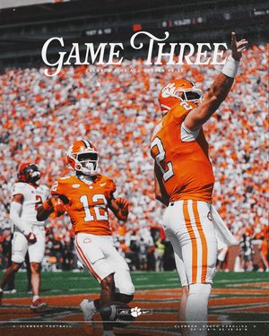 Image post by @clemsonfb on Instagram