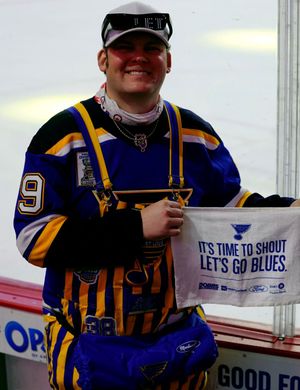 Image post by @StLouisBlues on Twitter