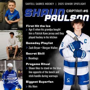 Image post by @SabreBoysHockey on Facebook
