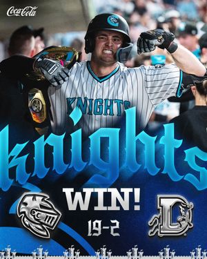 Image post by @knightsbaseball on Instagram