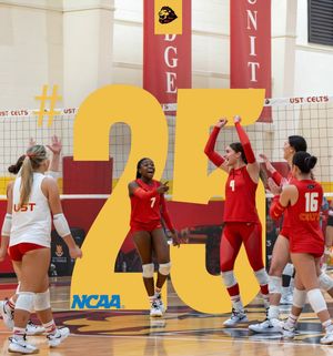 Image post by @ustwvball on Instagram