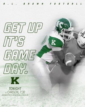 Image post by @ALBrownFootball on Twitter