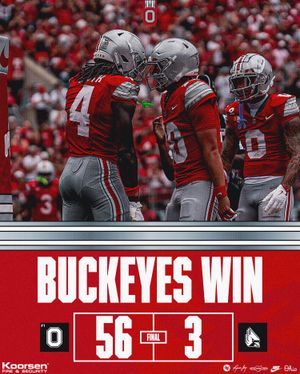 Image post by @ohiostatefb on Instagram