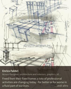 Image post by @enricofabbri_acrossdesign on Instagram