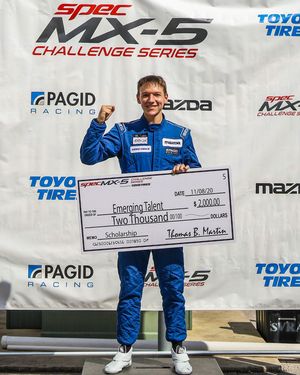 Image post by @mazdamotorsports on Instagram