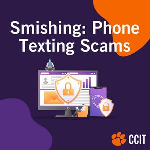 Image post by @clemsonIT on Facebook