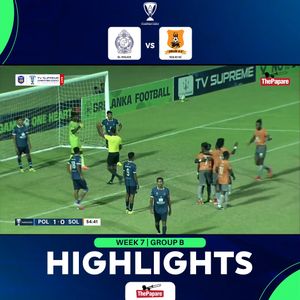 Video post by @thepaparefootball on Facebook