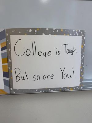 Image post by @Office of Student Success on Facebook