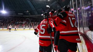 Image post by @CheckersHockey on Twitter