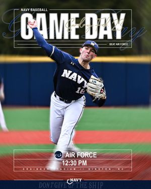 Image post by @navy.baseball on Instagram