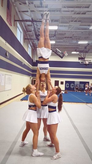 Video post by @corner_canyon_cheer on Instagram