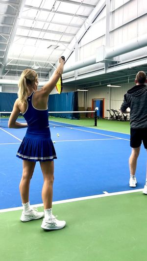 Video post by @tuesdayisfortennis on Instagram