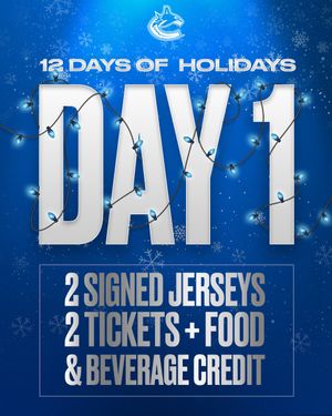 Image post by @Canucks on Twitter