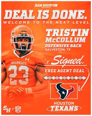 Image post by @BearkatsFB on Twitter