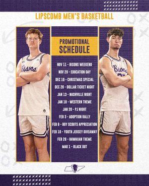 Image post by @LipscombBisons on Twitter