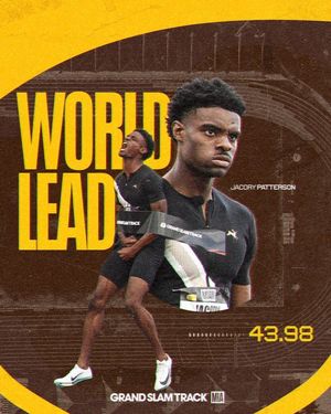 Image post by @GrandSlamTrack on Twitter