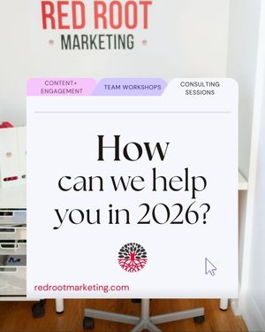 Image post by @redrootmarketing on Instagram