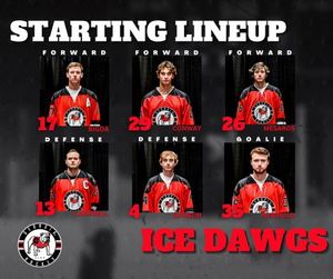 Image post by @UGAHockey on Twitter