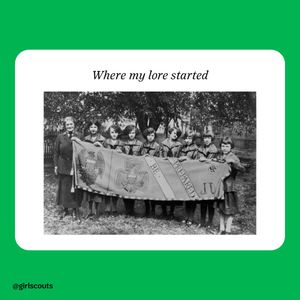 Image post by @girlscouts on Instagram