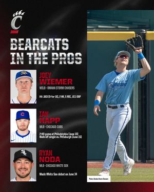 Image post by @GoBearcatsBASE on Twitter/X