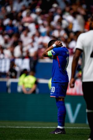 Image post by @equipedefrance on Twitter