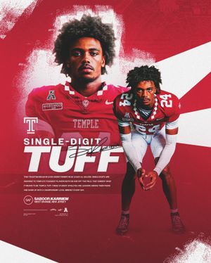 Image post by @temple_fb on Instagram