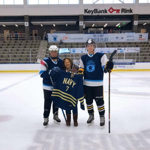 Image post by @navymenshockey on Instagram