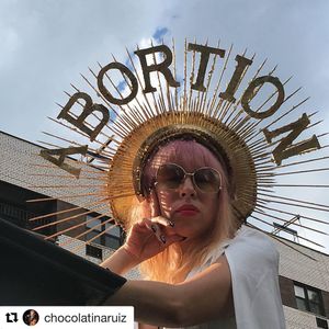 Image post by @shoutyourabortion on Instagram