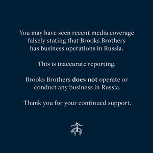 Image post by @BrooksBrothers on Twitter