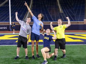 Image post by @umichband on Instagram