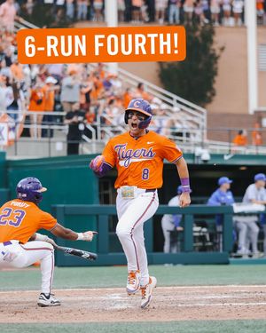 Image post by @clemsonbaseball on Instagram