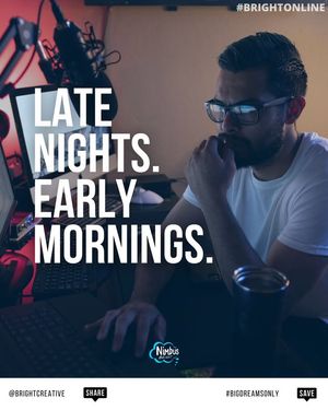 Image post by @BrightCreativeOnline on Facebook