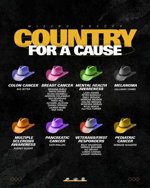 Image post by @MizzouSoccer on Twitter/X