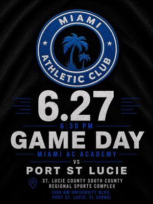 Image post by @miamiathleticclub2022 on Instagram