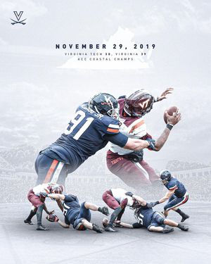 Image post by @uvafootball on Instagram