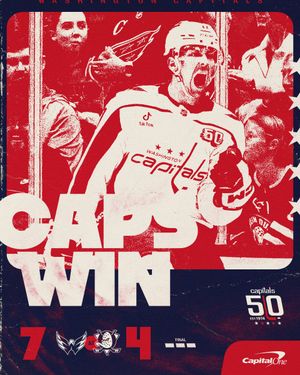 Image post by @Capitals on Twitter