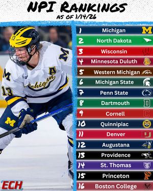 Image post by @everythingcollegehockey on Instagram