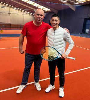 Image post by @tenniswithdylan on Instagram