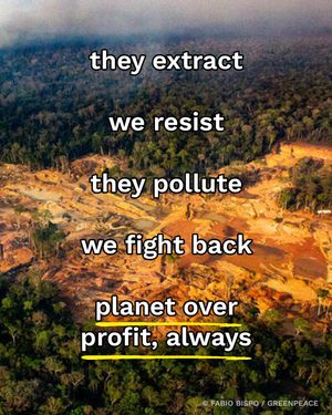 Image post by @greenpeaceusa on Instagram