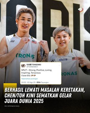 Image post by @bolalobbadminton on Instagram